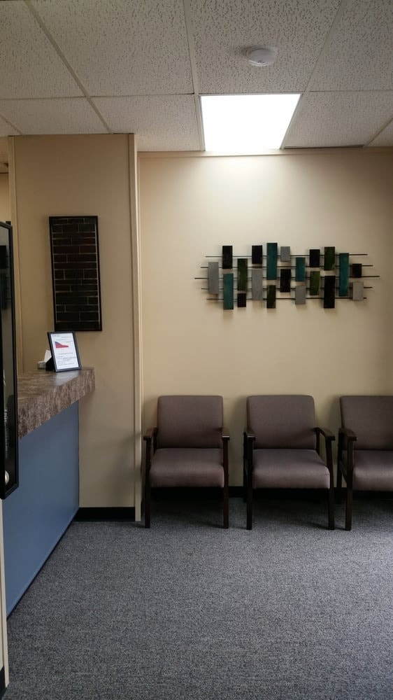 Interior of the Mantality Health men's clinic in Des Moines, IA