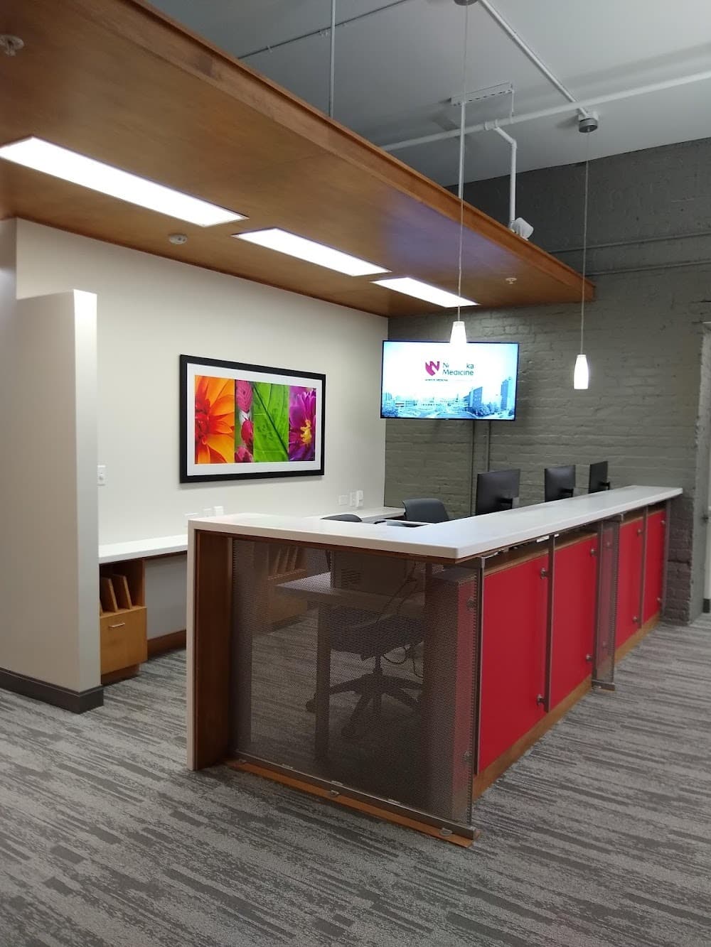 Interior of the Mantality Health men's clinic in Omaha, NE
