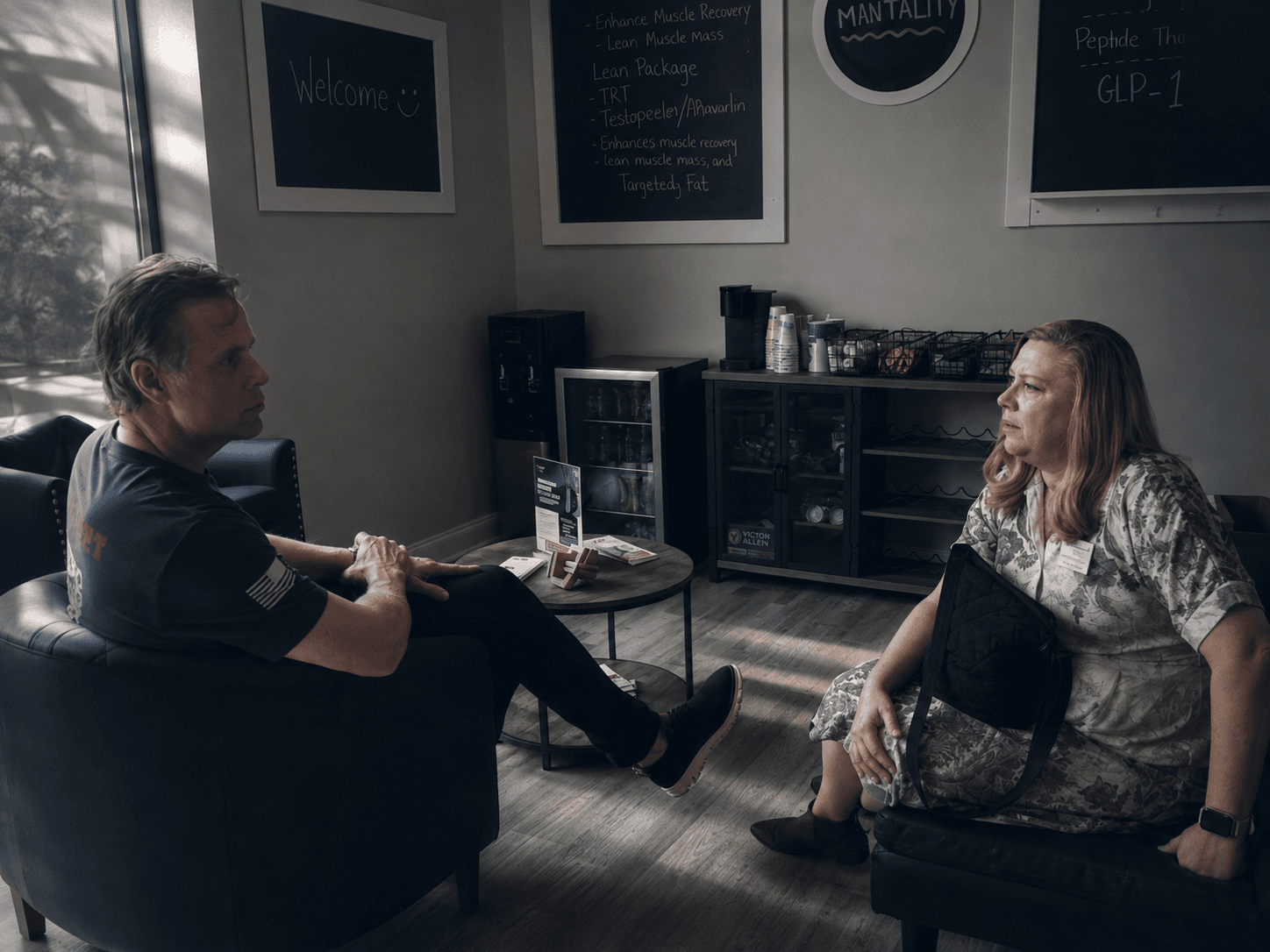 Consultation inside the Mantality Health Cleveland clinic