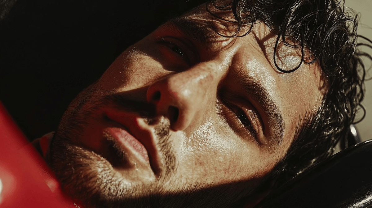Man resting with improved sleep and clearer focus in the first weeks of treatment
